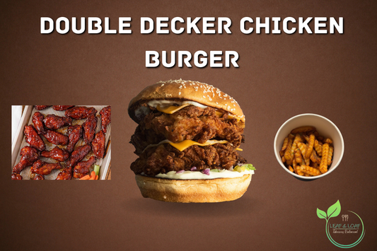 Double Decker Burger Box (Chicken) 🐓🍱